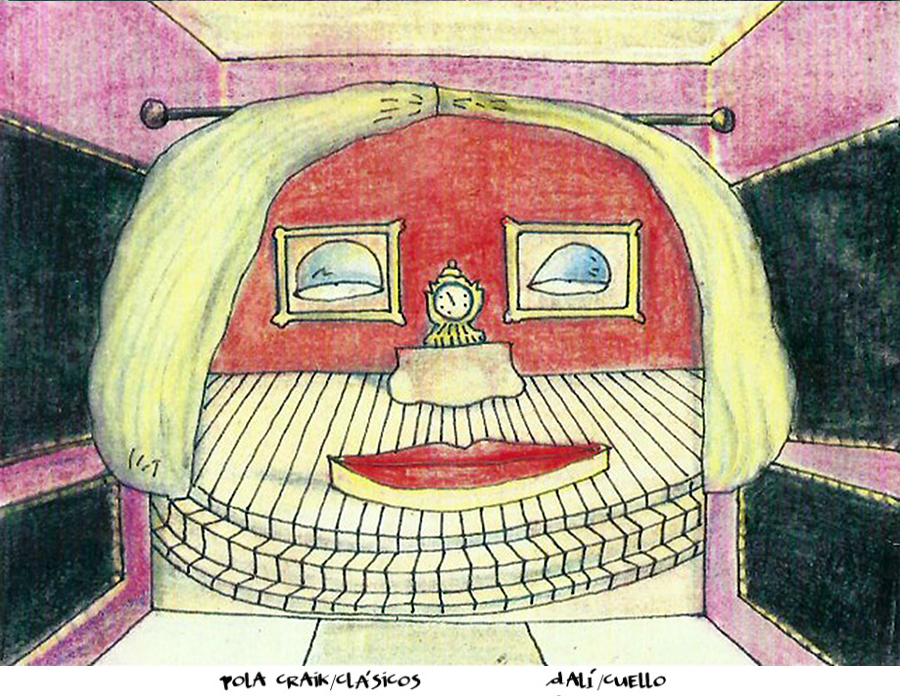Pola Craik Clásicos Dalí Jorge Cuello Humor a la Wargon 02